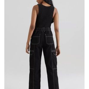 Black Urban Outfitters Cargo Pants